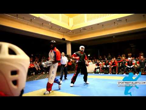 WKC Worlds 2014   Overall   Mens Team Point Sparring  Team USA  v Team CAN