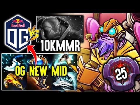 The Reason Why W1sh Is New Mid Of Team OG - New Tinker God Of OG vs 10kMMR Ember Dota 2
