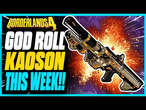 Time to get a GOD ROLL KAOSON - Borderlands 4 News & Update