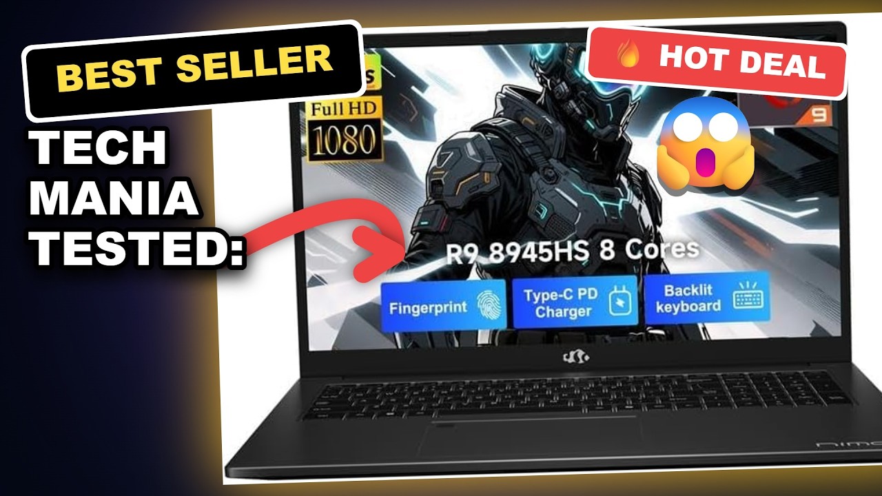 Tech Mania Tested: NIMO 17.3 Gaming Laptop Review, A Powerful AI-Powered PC Worth Considering review video