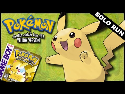 Pokemon Yellow: Pikachu Only Solo Run