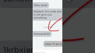 TOP SECRET CODE TO GET 1,000 FREE ROBUX...😱😳 #shorts