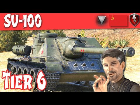 WOT Blitz - SU-100 Full Tank Review Tier 6 Soviet Tank Destroyer ||WOT Blitz||