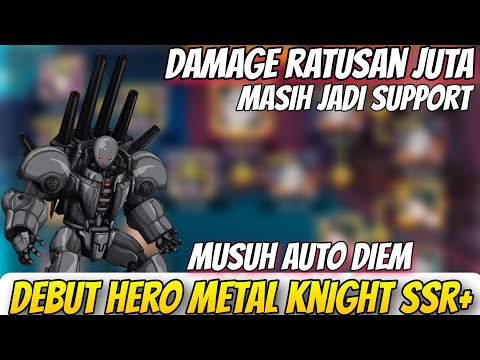 DEBUT METAL KNIGHT TURNAMEN🔥, DEBUFF STUN NGESELIN BANGET - One Punch Man The Strongest