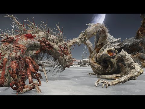 Strongest Ulcerated Tree Spirit Vs Bosses - Elden Ring
