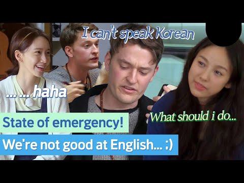 English? No Korean? Yoona and Hyori's mind goes blank