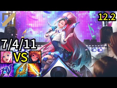Seraphine Mid vs Zoe - KR Master | Patch 12.2
