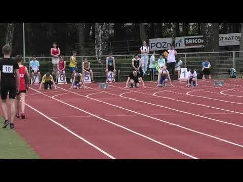 100m M U16 bieg 3 - Poznań 20220507