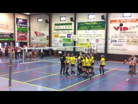 Beker 2014 halve finale 1e prov. Sparvoc tegen Kivola