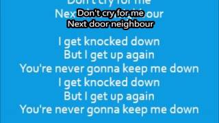 Tubthumping - Chumbawamba (Lyrics)
