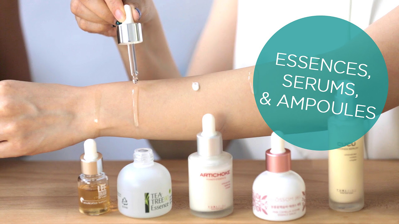 Essence, Ampoules, and Serums: Decoding K-Beauty Treatments