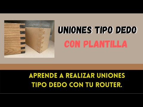 How to make finger joints easily with your router.