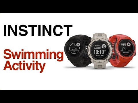 Garmin Instinct - How To Use Pool Swim Or Open Swim Activities