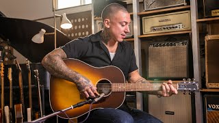 Noah Gundersen Performs “Swim” on the Gibson J-45 Studio Acoustic-Electric Guitar