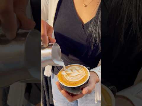 Latte art cafe #seila #coffeeart #subscribe #latteart #thank