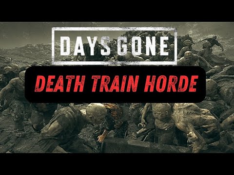 DAYS GONE PS5 - How To Defeat The Death Train Horde And Do The Horse Lake Nero Checkpoint
