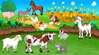 Download lagu Suara Hewan | Animasi Nama Binatang Ternak mp3