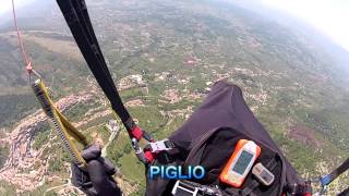 preview picture of video 'Parapendio Luca Marocca Serrone il 19-05-2012'