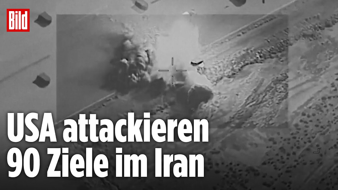 Nach Angriffen in der Straße von Hormus: USA attackieren 90 Ziele im Iran