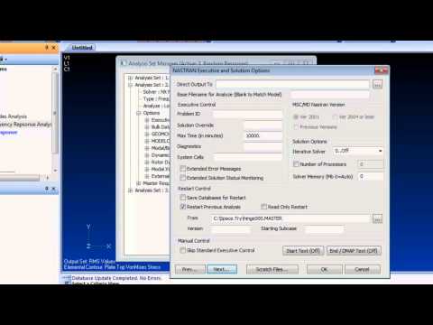 FEMAP V11.1 - NX NASTRAN Integration
