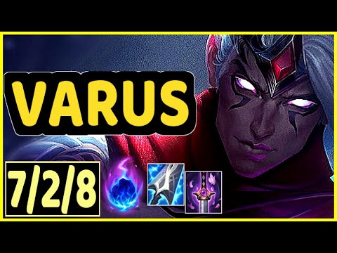 CHALLENGER ADC 10CSPM Gameplay - Varus vs Miss Fortune | 7/2/8