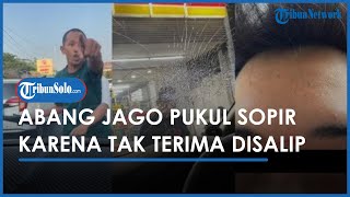 Viral Video Aksi 'Abang Jago' Pukul Pengendara Gara gara Tak Terima Disalip, Begini Nasib Pelaku