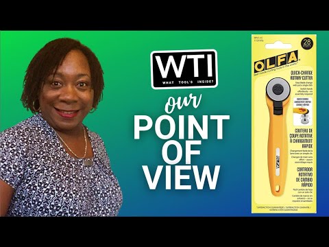 OLFA Rotary Fabric Cutters - WTI product video review