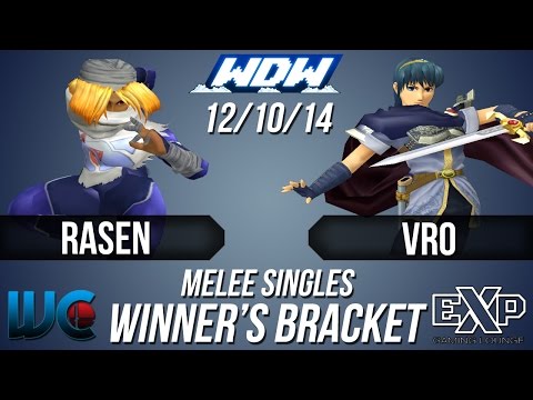 WDW 12/10/14 - Rasen (Sheik) vs. Vro (Marth) Melee Winner's Bracket