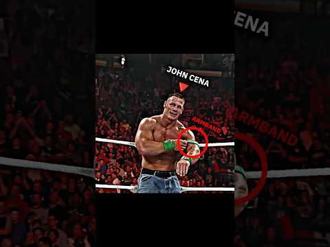 THE ROCK WEAR JOHN CENA ARMBAND 💪☠️ || Edit #shorts #viral #romanreigns