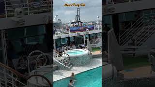 Ruby Princess Lido Deck Pools #cruise #cruiseship #princesscruises #cruisetime #travel