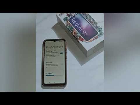 how to on reading mode in redmi 9 activ