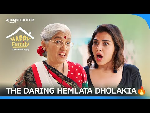 This Is Why We Love Hemlata Ben! | Happy Family Conditions Apply | Prime Video India