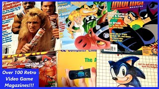 I Found Over 100 Of My Childhood Retro Video Game Magazines!