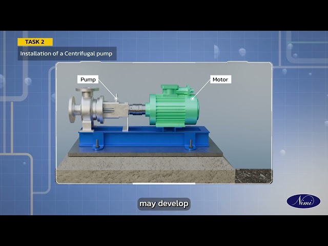Fit the water meter and demonstrate delivery of water to overhead tank