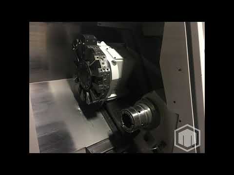 Okuma Captain L370BBW CNC Lathe, OSP P200L, 21" Swing, 3.15" Bar Capacity, Subspindle, 12 Position