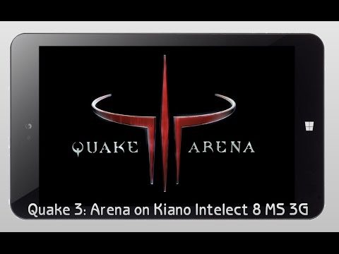 [RETRO SEKCJA] Gra Quake 3 Arena na tablecie Kiano Intelect 8 3G MS