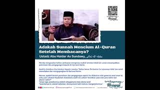 Download lagu Adakah Sunnah Mencium Al-Qur'an Setelah Membacanya mp3 Download lagu Adakah Sunnah Mencium Al-Qur'an Setelah Membacanya mp3