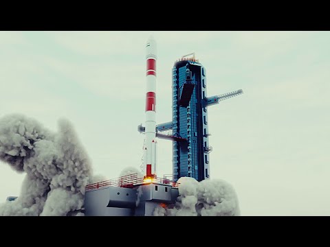 Rocket Launch CGI Animation! (Blender and DaVinci Resolve)