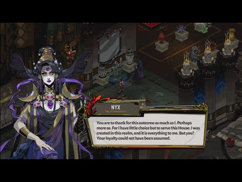 Achilles and Nyx thank each other for raising Zagreus - Hades