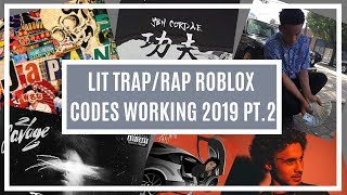 Roblox Song Ids Rap म फ त ऑनल इन व ड य - lit trap rap roblox music codes pt 2 working 2019