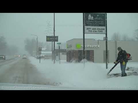 Winter Storm, Barron County, Wisconsin - 11/29/2022
