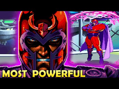 MOST POWERFUL MAGNETO - GAMING HISTORY & SECRETS OF XMEN CHILDREN OF THE ATOM - FULL BOSS GUIDE