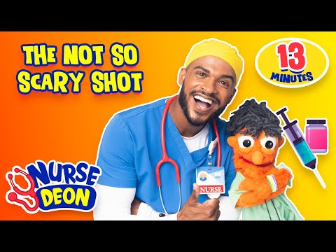 The Not So Scary Shot with Nurse Deon | Educational Health Videos for Kids | Flu Vaccine