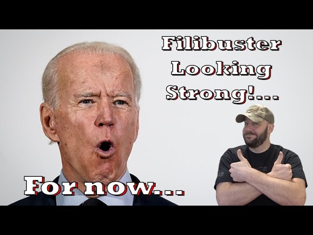 The Filibuster is holding… Gun bills are dying…