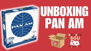 Pan Am Board Game Unboxing