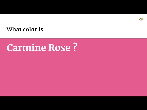 Carmine Rose color #e35b8f hex color - Red color - Cool color e35b8f