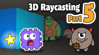 Collectables & Enemies that Chase | E5. Crazy Fun Raycasting