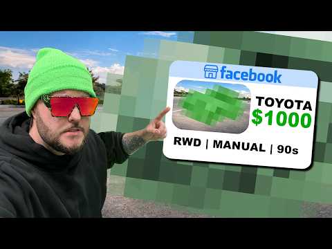 I bought the CHEAPEST Toyota on Facebook Marketplace