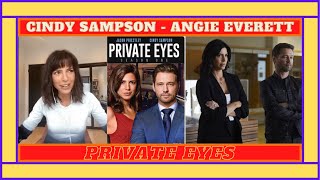 Cindy Sampson - Angie Everett - Private Eyes Interview video