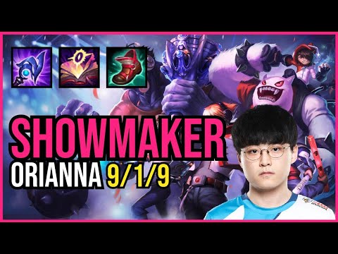 SHOWMAKER - ORIANNA vs. JAYCE Mid | KR MASTER | PATCH 11.2